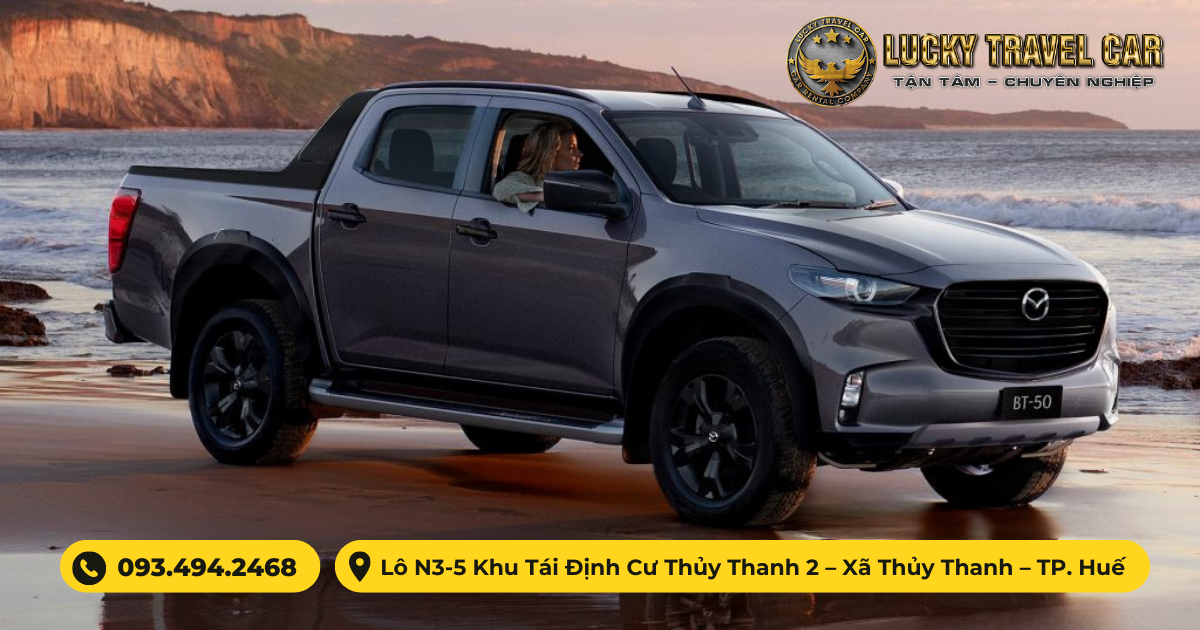 Thuê xe bán tải Mazda BT-50 tại Huế hía rẻ