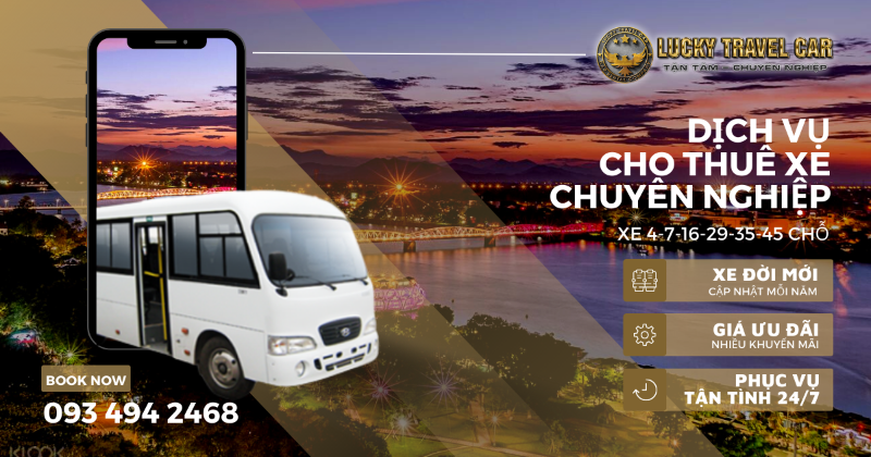 Bảng giá cho thuê xe Huế đi Thánh Địa La Vang, Quảng Trị - Lucky Travel Car