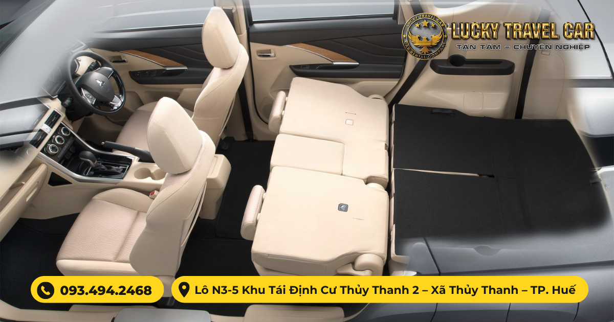 Giá cho thuê xe Xpander mới nhất tại Lucky Travel Car