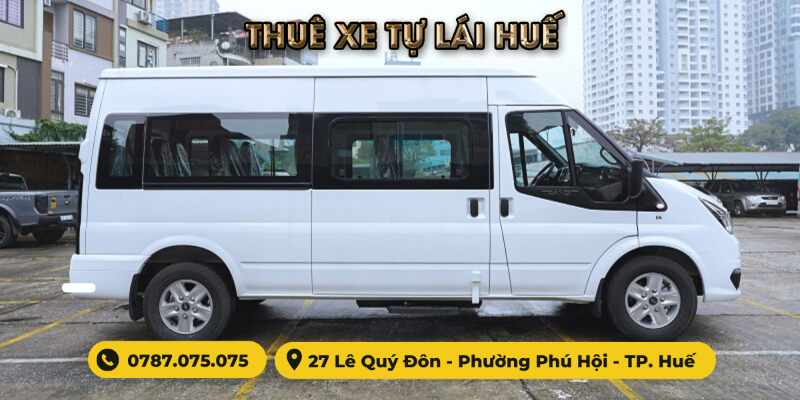 Dịch vụ cho thuê xe ô tô du lịch tự lái, có tài tại Huế