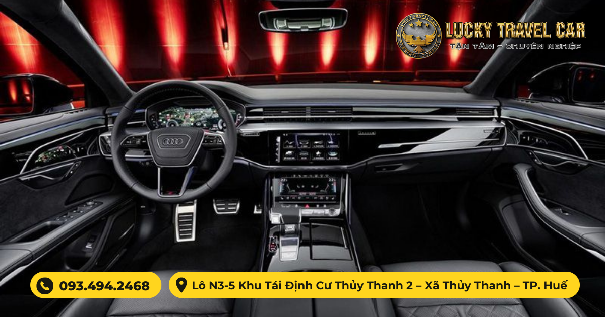 Thuê xe 4 chỗ AUDI A8 tự lái tại Huế - Lucky Travel Car