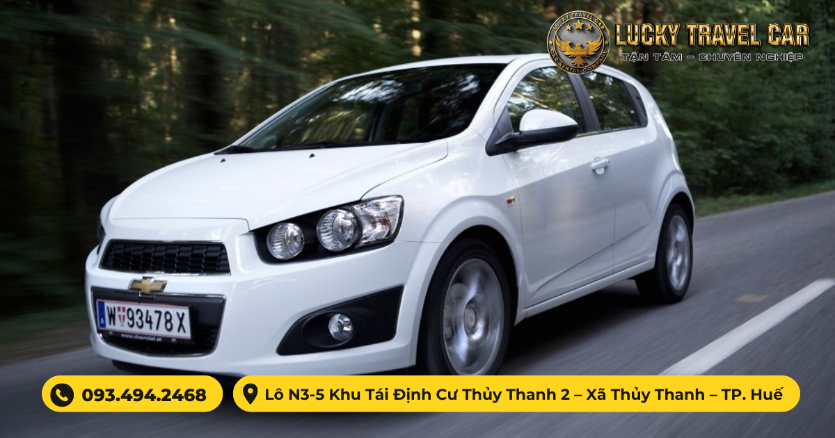 Thuê xe 4 chỗ CHEVROLET AVEO tự lái tại Huế - Lucky Travel Car