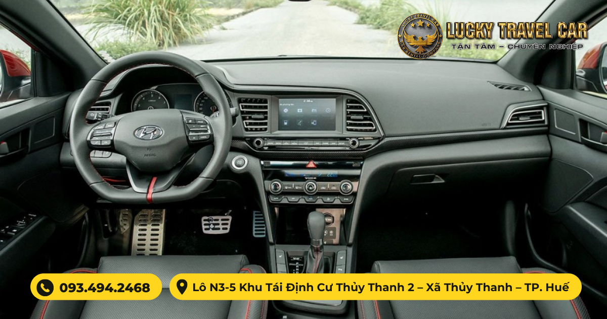 Thuê xe 4 chỗ HYUNDAI ELANTRA tự lái tại Huế - Lucky Travel Car