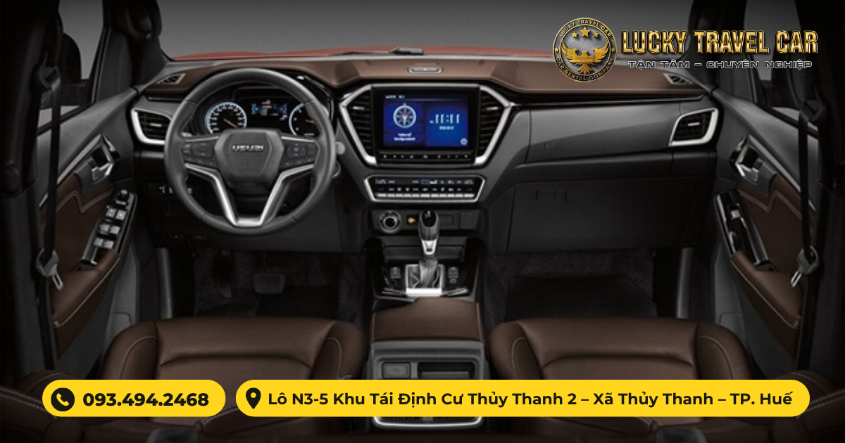 Thuê xe ISUZU D-MAX tự lái tại Huế - Lucky Travel Car