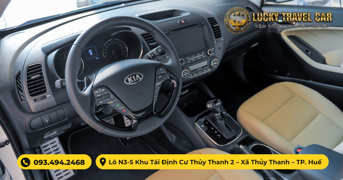 Thuê xe 4 chỗ KIA CERATO tự lái tại Huế