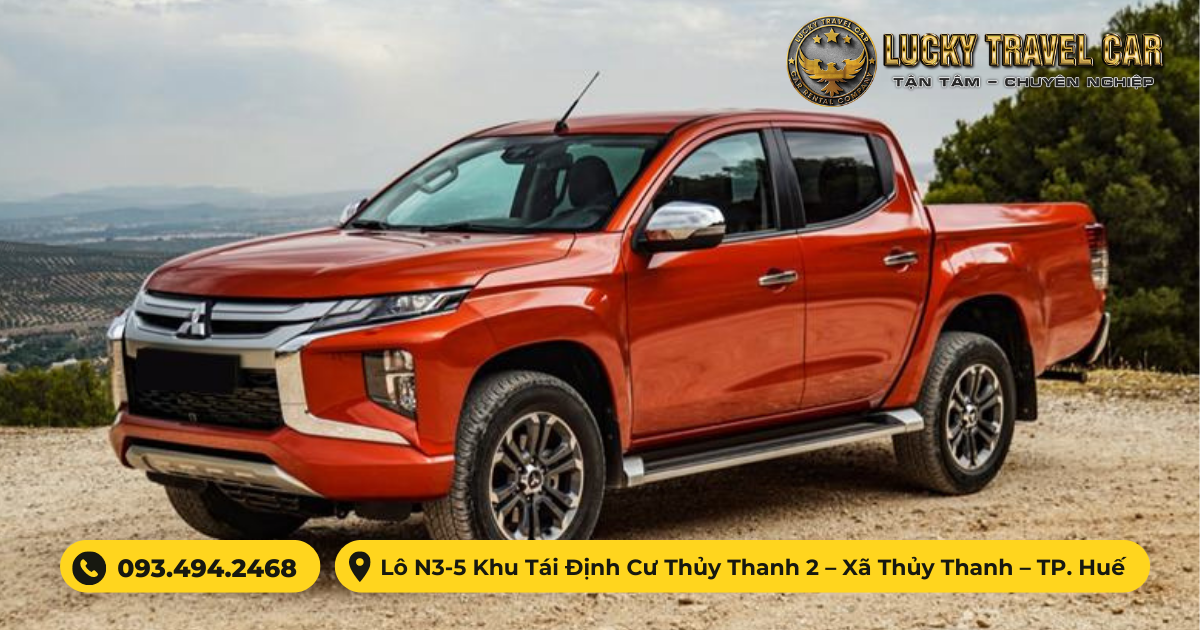 Thuê xe tự lái MITSUBISHI TRITON tại Huế - Lucky Travel Car