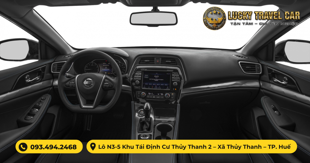 Thuê xe NISSAN MAXIMA 4 chỗ tự lái tại Huế - Lucky Travel Car