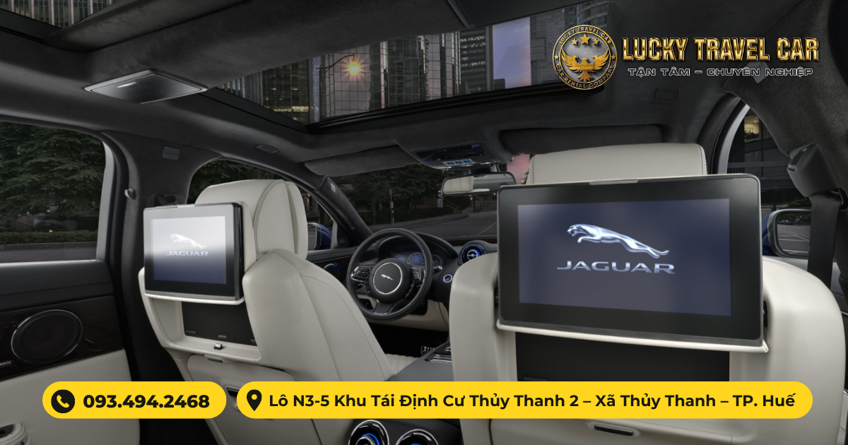 Thuê xe JAGUAR XJ tự lái tại Huế - Thuê xe 4 chỗ Giá rẻ