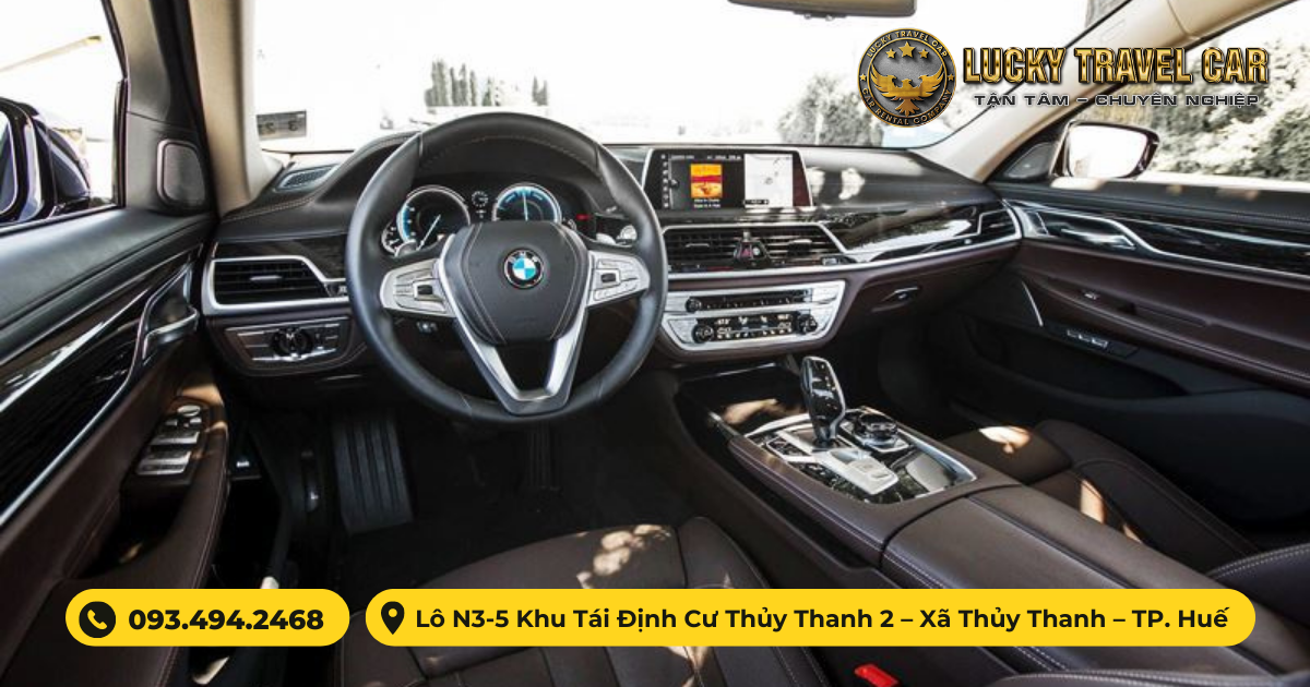 Thuê xe tự lái BMW 7 chỗ tại Huế - Lucky Travel Car