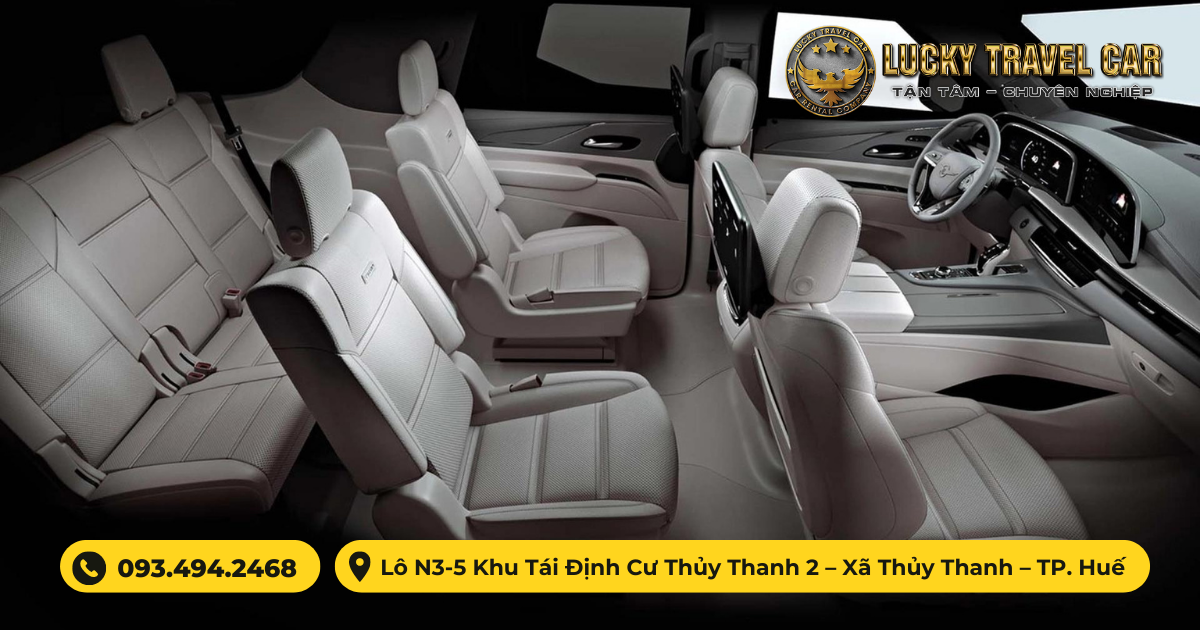 Thuê xe 7 chỗ CADILLAC ESCALADE tự lái tại Huế - Lucky Travel Car