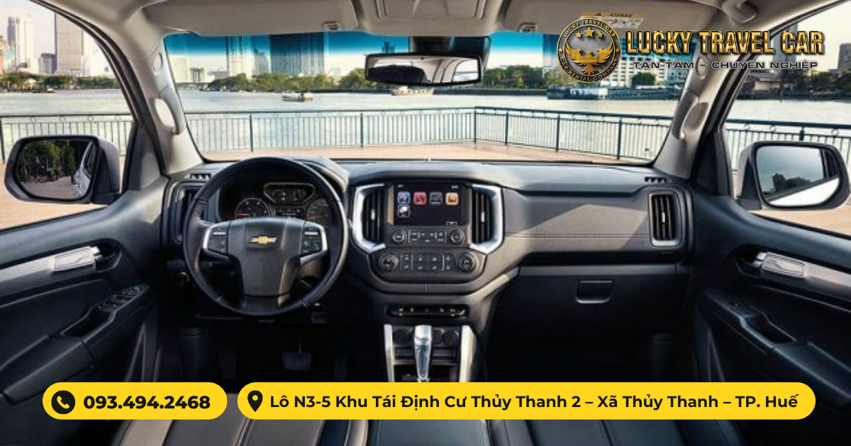 Thuê xe 7 chỗ CHEVROLET TRAILBLAZER tự lái tại Huế - Lucky Travel Car