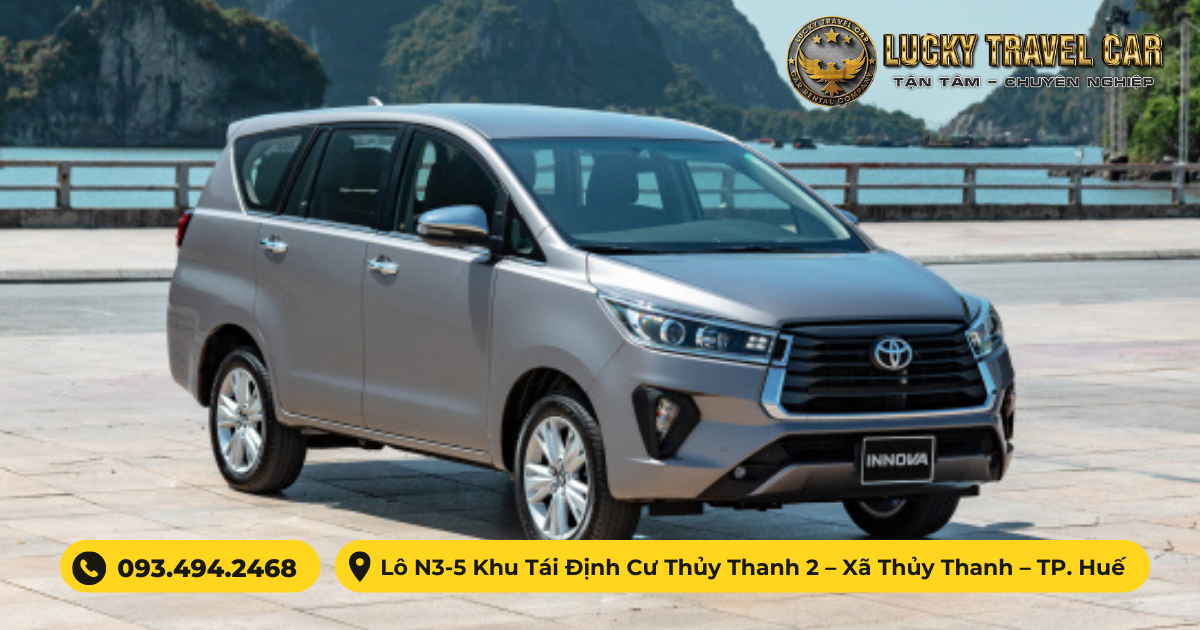 Thuê xe 7 chỗ INNOVA tự lái tại Huế - Lucky Travel Car