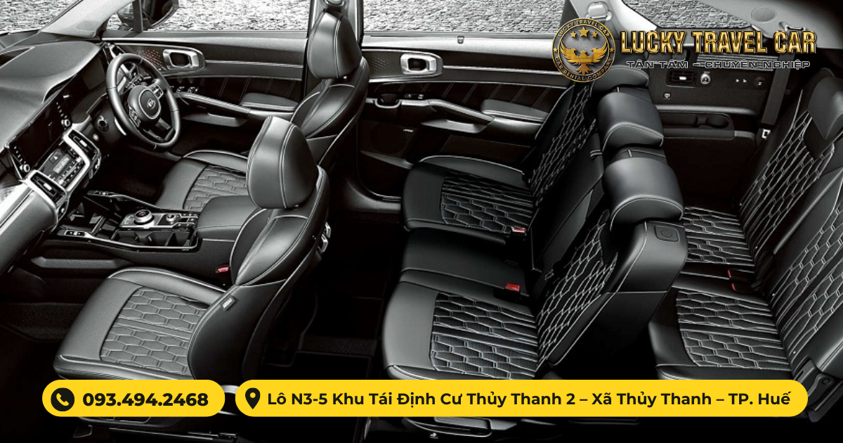 Thuê xe 7 chỗ KIA SORENTO tự lái tại Huế - Lucky Travel Car