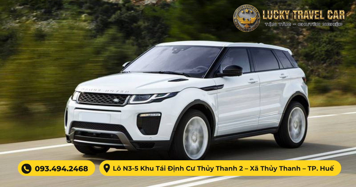 Thuê xe 7 chỗ tự lái LAND ROVER RANGE tại Huế -Lucky Travel Car