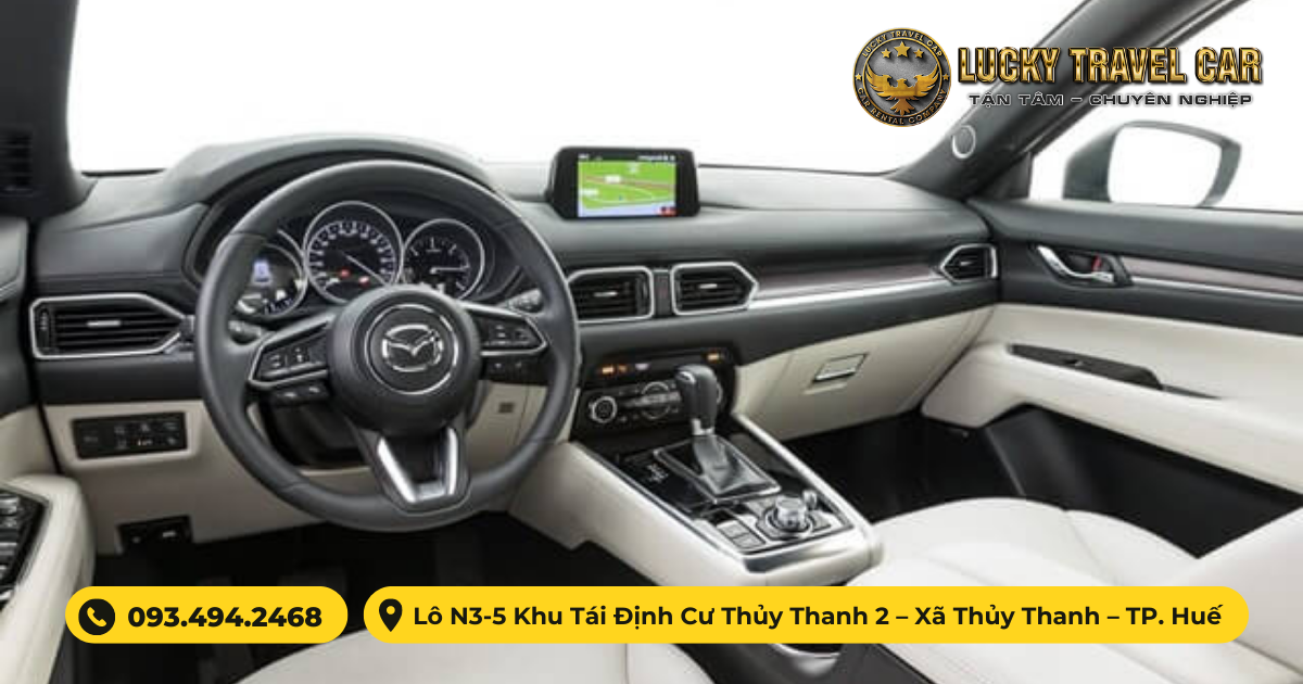 Thuê xe 7 chỗ MAZDA CX 8 tự lái tại Huế - Lucky Travel Car