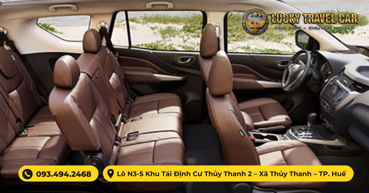 Thuê xe 4 chỗ NISSAN TERRA tự lái tại Huế - Lucky Travel Car