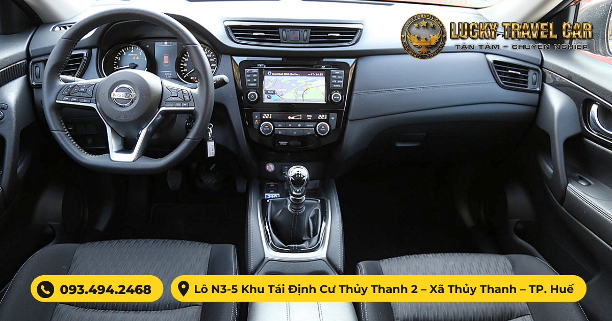 Thuê xe 7 chỗ NISSAN X-TRAIL tự lái tại Huế - Lucky Travel Car