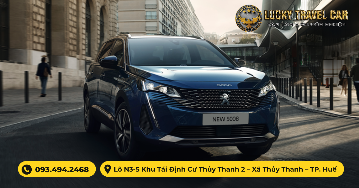 Thuê xe 7 chỗ PEUGEOT tự lái tại Huế - Lucky Travel Car