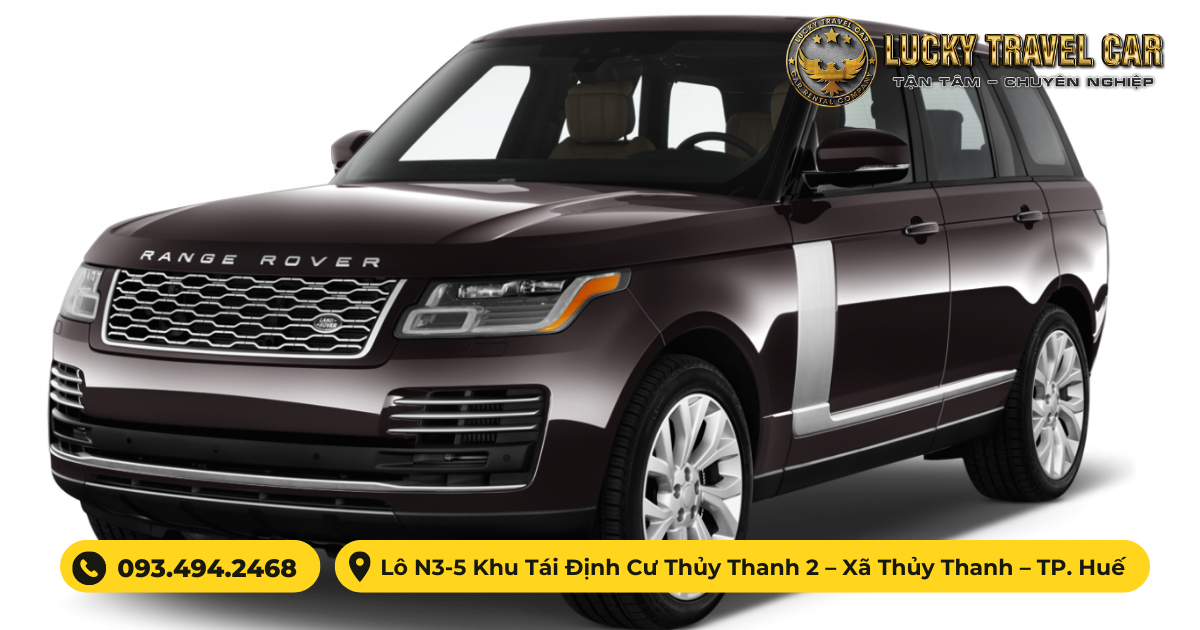 Thuê xe 7 chỗ ROVER AUTOBIOGRAPHY tự lái tại Huế - Lucky Travel Car