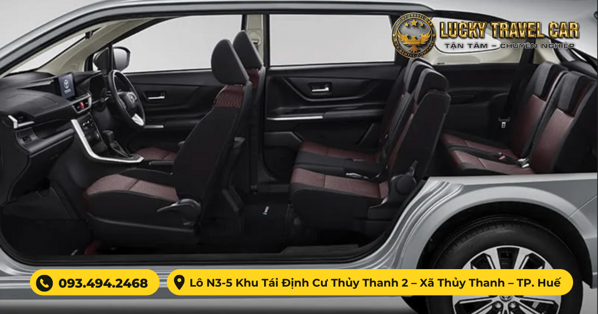 Thuê xe 7 chỗ TOYOTA  AVANZA PREMIO tự lái tại Huế - Lucky Travel Car