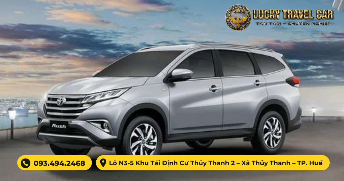 Thuê xe TOYOTA RUSH 7 chỗ tự lái tại Đà Nẵng - Lucky Travel Car