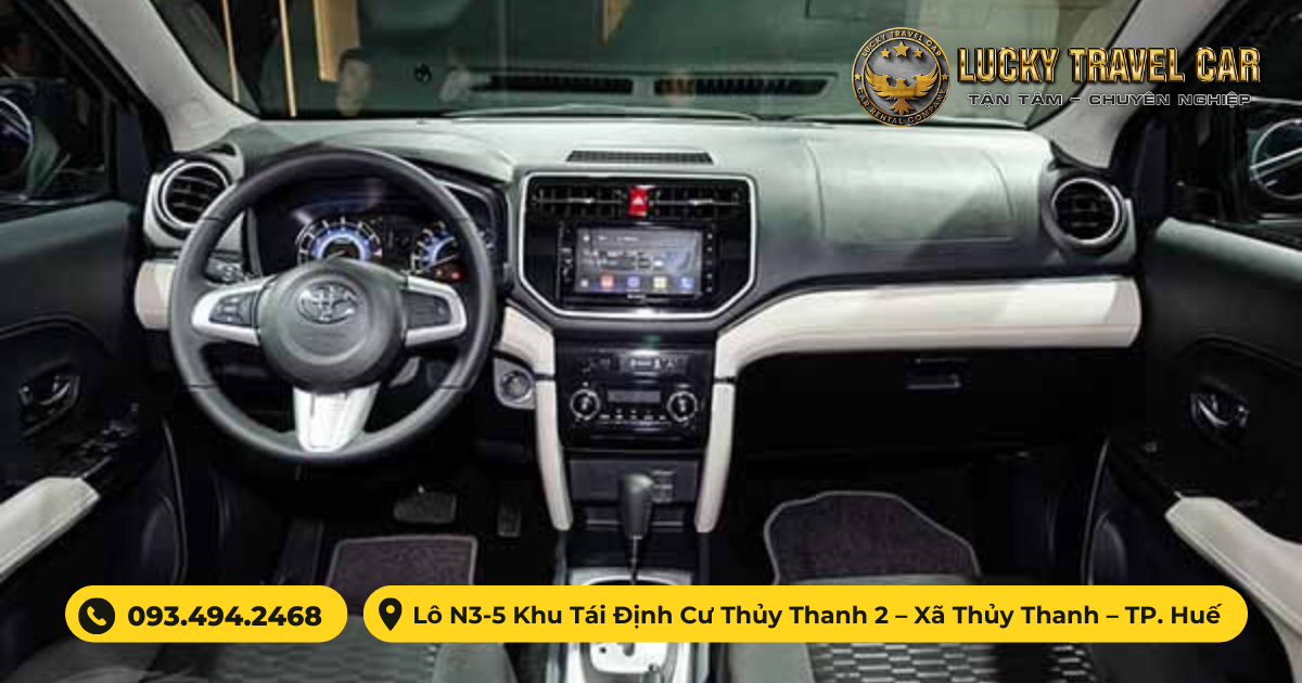 Thuê xe TOYOTA RUSH 7 chỗ tự lái tại Đà Nẵng - Lucky Travel Car