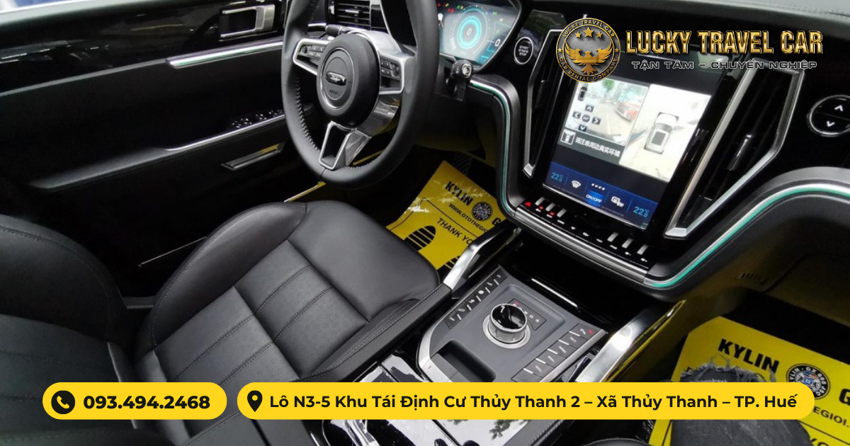 Thuê xe 7 chỗ ZOTYE Z8 tự lái tại Huế - Lucky Travel Car