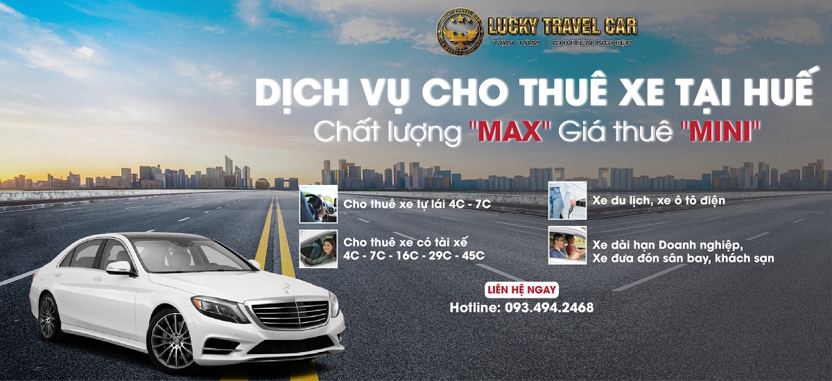 Giá thuê xe 4 chỗ tự lái Huế bao nhiêu tiền?