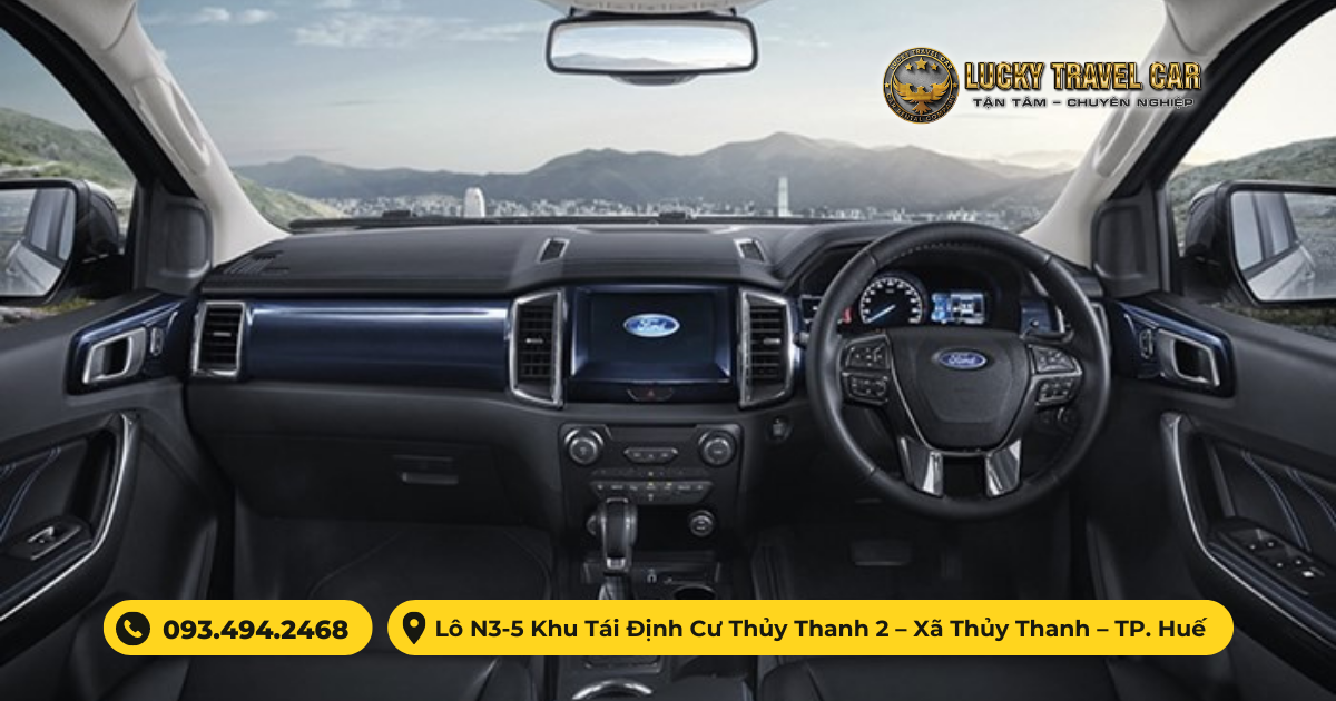 Thuê xe Ford Everest Sport tự lái tại Huế - Lucky Travel Car