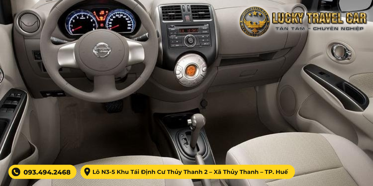 Thuê xe Nissan Sunny tự lái tại Huế giá tốt - Lucky Travel Car