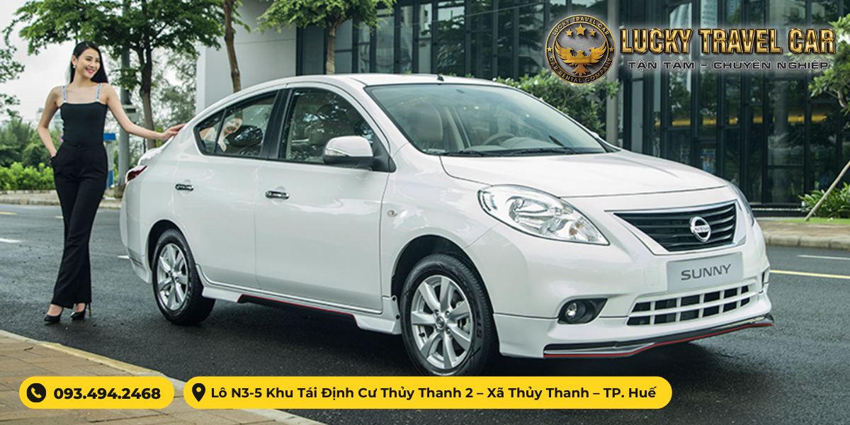 Thuê xe Nissan Sunny tự lái tại Huế giá tốt nhất