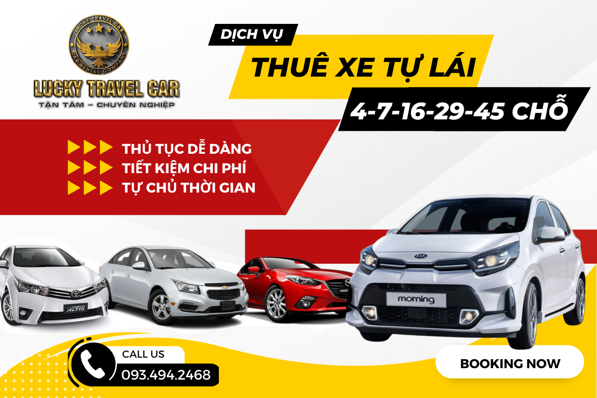 Thuê xe tự lái chạy Tết - Đây là 10 lưu ý bạn cần quan tâm - Lucky Travel Car