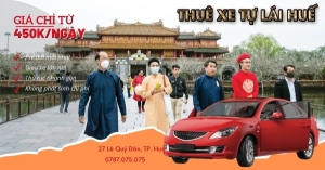 BẢNG GIÁ CHO THUÊ XE TỰ LÁI TẠI HUẾ