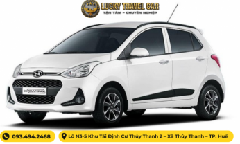 Thuê xe tự lái Huế - Ô tô 4 chỗ HYUNDAI I10