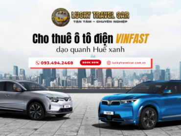Ô tô điện Vinfast - Phương tiện “thanh khiết” dạo quanh xứ Huế