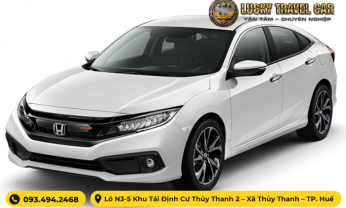 Thuê xe tự lái Huế - Ô tô 4 chỗ HONDA CIVIC