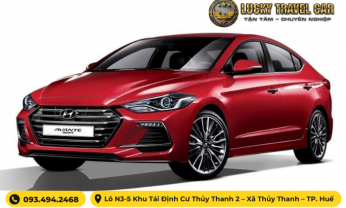 Thuê xe tự lái Huế - Ô tô 4 chỗ HYUNDAI AVANTE