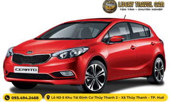 Thuê xe tự lái Huế - Ô tô 4 chỗ KIA CERATO