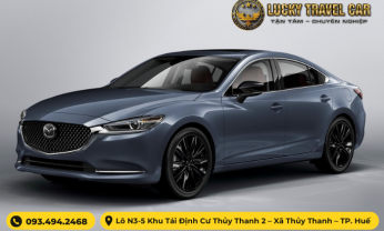 Thuê xe tự lái Huế - Ô tô 4 chỗ MAZDA 6