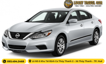 Thuê xe tự lái Huế - Ô tô 4 chỗ NISSAN ALTIMA SEDAN