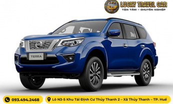 Thuê xe tự lái Huế - Xe 7 chỗ NISSAN TERRA