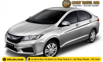 Thuê xe tự lái Huế - Ô tô 4 chỗ HONDA CITY