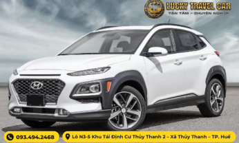 Thuê xe tự lái Huế - Ô tô 4 chỗ HYUNDAI KONA