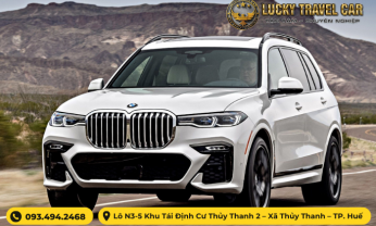 Thuê xe tự lái Huế - Xe 7 chỗ BMW X7