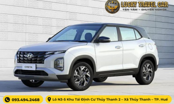 Thuê xe tự lái Huế - Xe 7 chỗ HYUNDAI CRETA