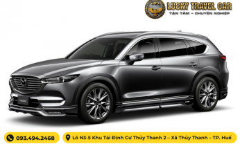 Thuê xe tự lái Huế - Xe 7 chỗ MAZDA CX 8 