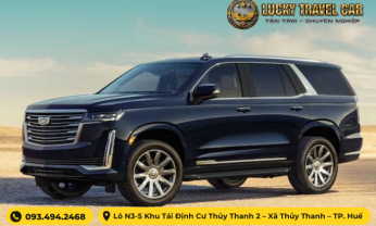 Thuê xe tự lái Huế - Xe 7 chỗ CADILLAC ESCALADE