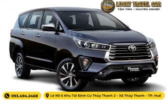 Thuê xe tự lái Huế - Xe 7 chỗ INNOVA