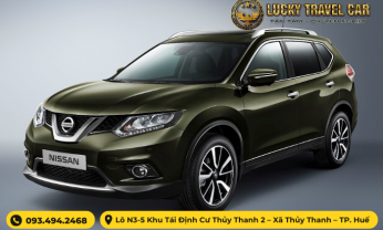 Thuê xe tự lái Huế - Xe 7 chỗ NISSAN X-TRAIL