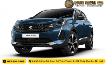 Thuê xe tự lái Huế - Xe 7 chỗ PEUGEOT